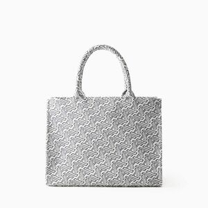 Aritzia Black and White Patterned Tote